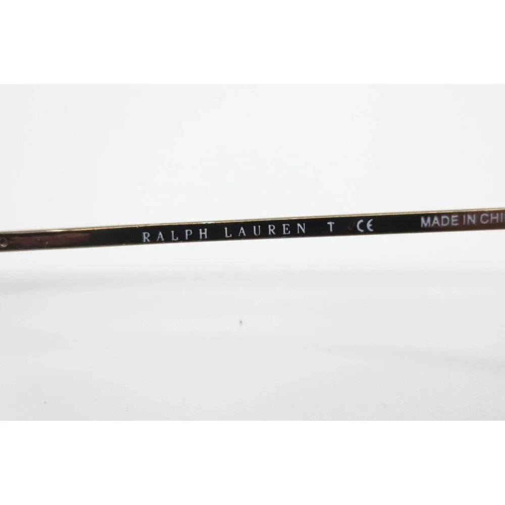 Ralph Lauren Polo 1004 9013 Brown Tortoise Oval Semi Rimless Eyeglasses